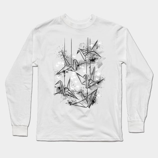 Origami dream Long Sleeve T-Shirt by Daisyart_lab